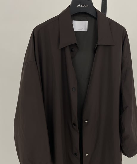 light soutien collar coat (brown)