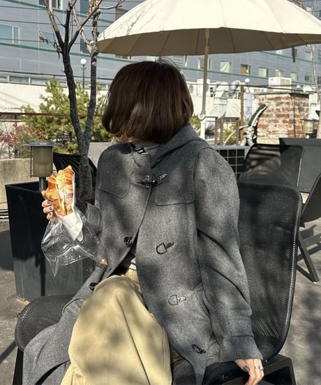 fireman duffle coat(gray)