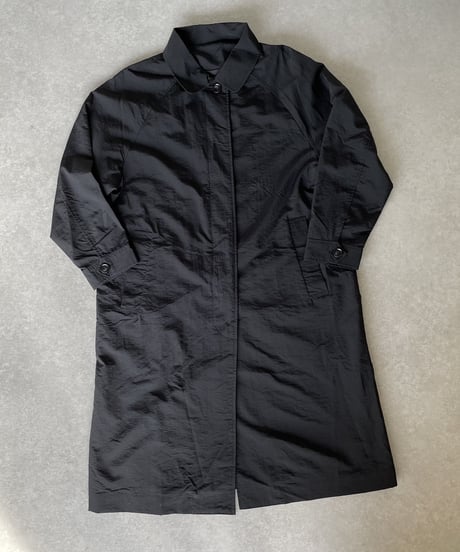 ［full liner］light soutien collar coat (black/beige)