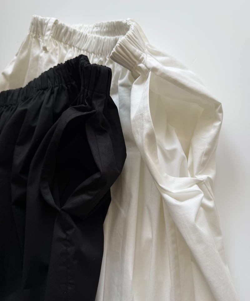 crisp cotton skirt | ok.soon
