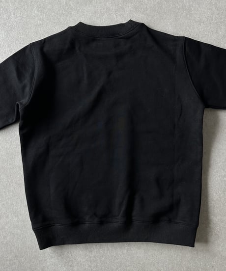 compact crew neck sweat shirt
