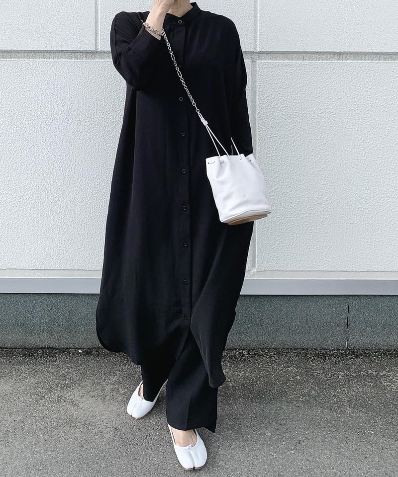 バンドカラーワンピース | ok.soon