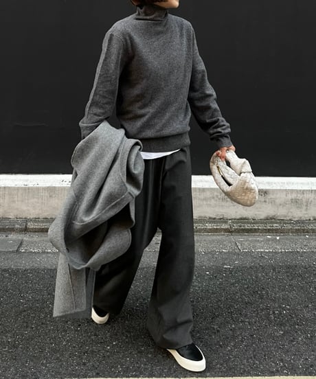 banding pants(black/gray)