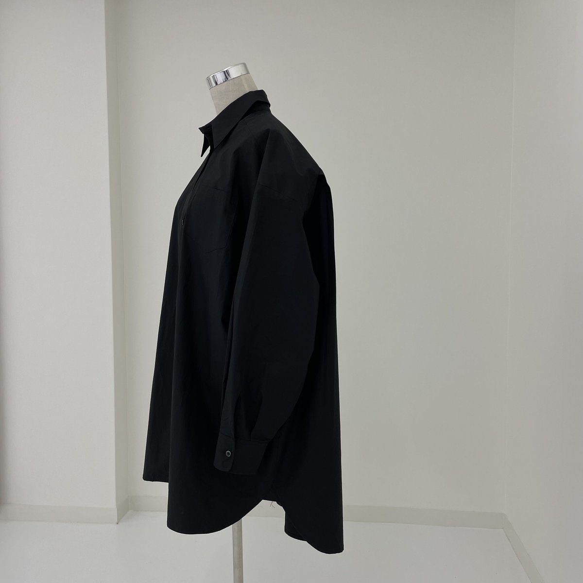over long shirt (black) | ok.soon