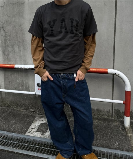 original logo t shirt black(sumikuro)