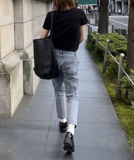 cotton slim pants denim