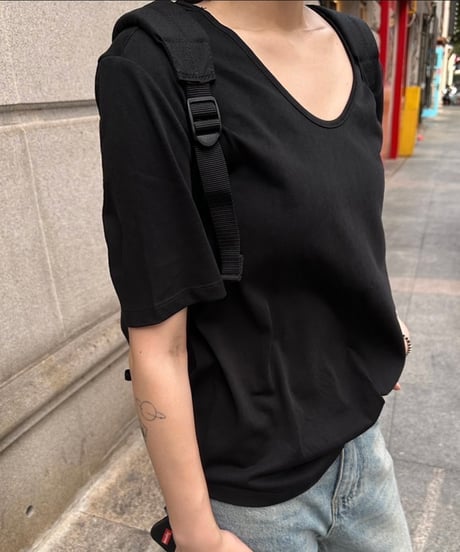 day half sleeve t&day nylon wide pants