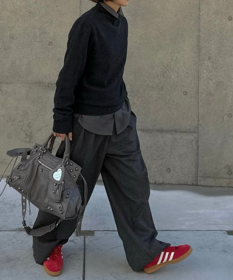［easy series］high neck sweater