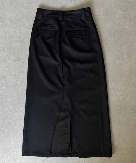 maxi skirt black