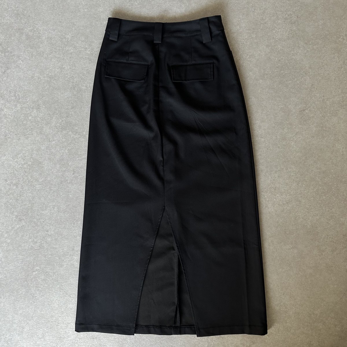 maxi skirt black | ok.soon