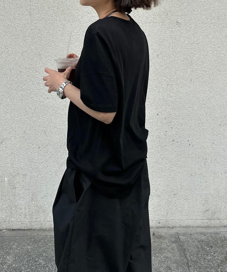 day half sleeve t&day nylon wide pants