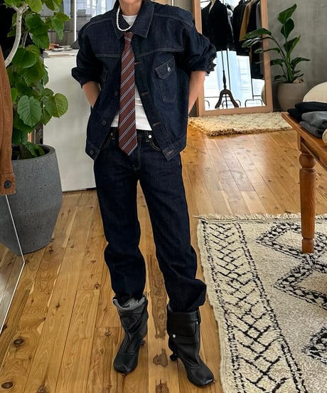 2nd original denim selvedge(indigo)