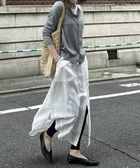 crew neck cardigan