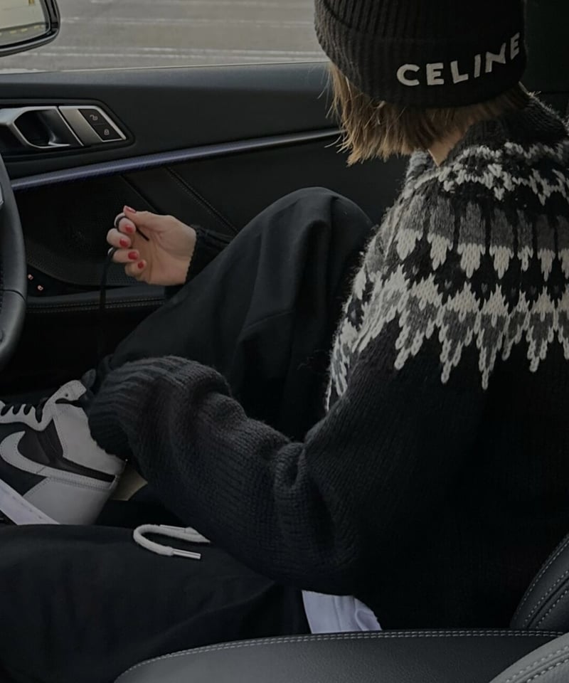 ★送料・関税込★SATUR★Nordic Knit Beanie★ nordic knit | ok.soon