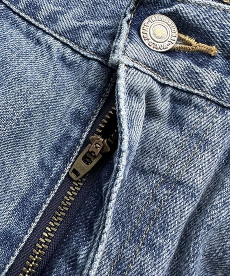 original wide denim blue