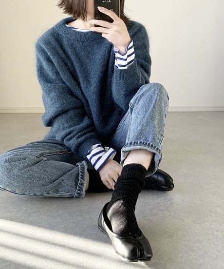 rib socks (white/black/gray/beige)