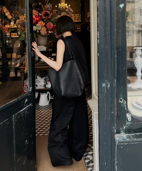 cotton linen vest & slacks
