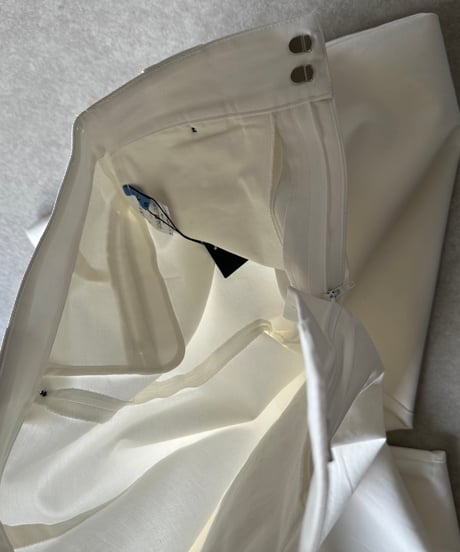 wide white pants