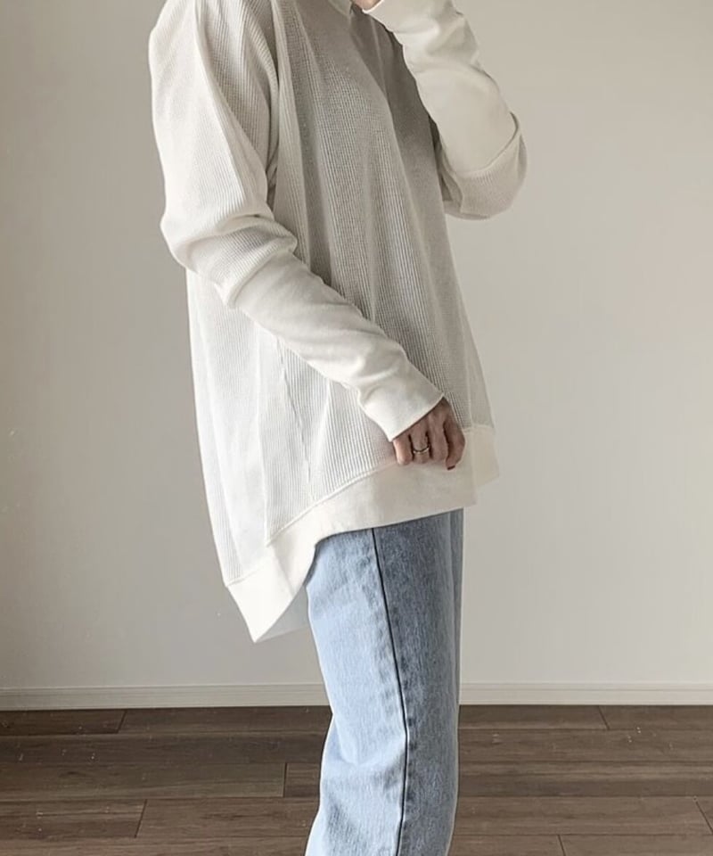 newサーマルプルオーバーblack,white | ok.soon newサーマルプルオーバーblack,white | ok.soon