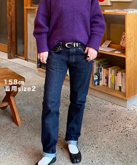 2nd original denim selvedge(blue)