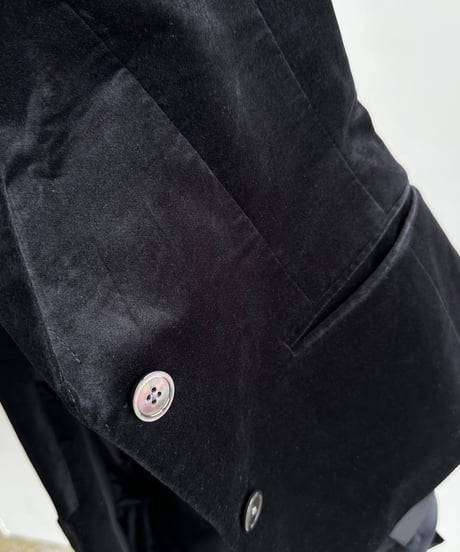 ok.soon×piccadilly velours jacket(black)