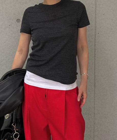 relax wool t shirt