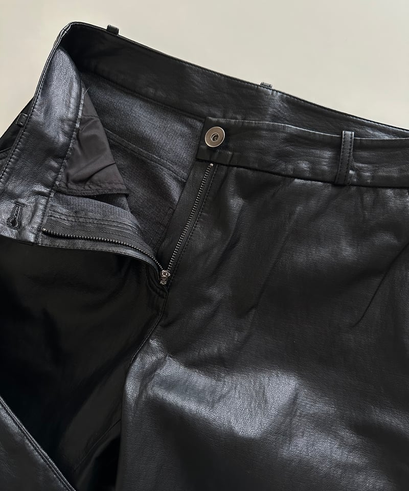 new fake leather pants | ok.soon