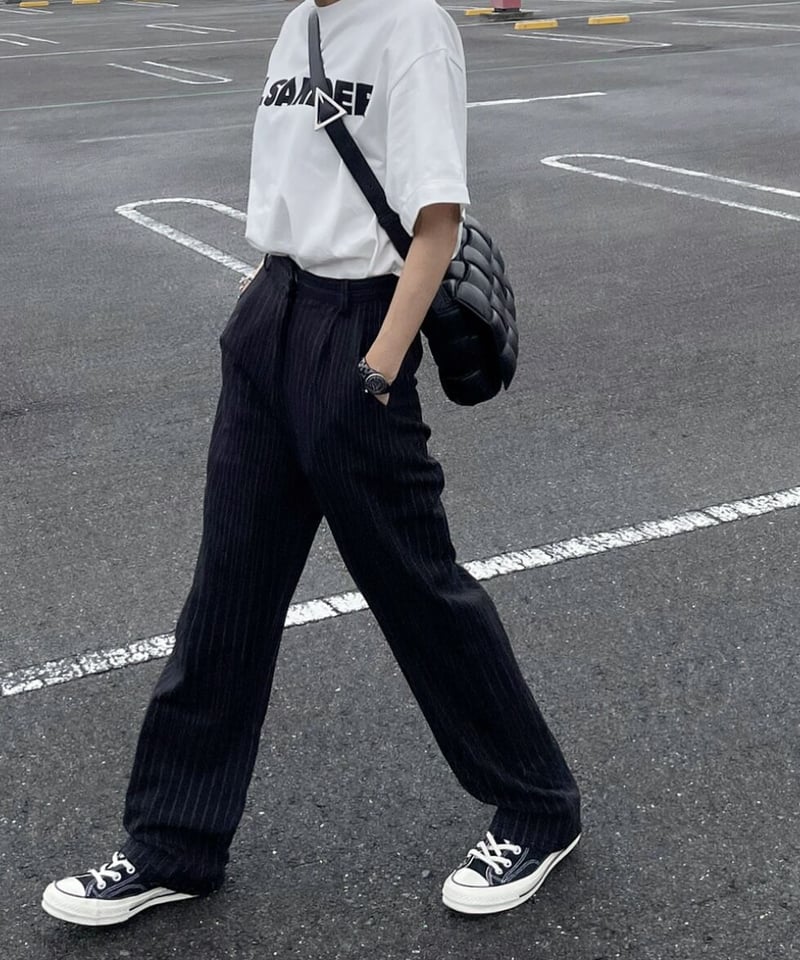 pinstripe slacks(0/1/2) | ok.soon pinstripe slacks(0/1/2) | ok.soon