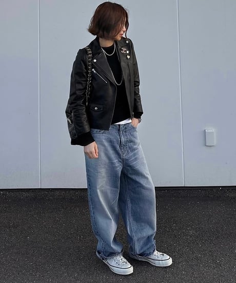 original wide denim blue