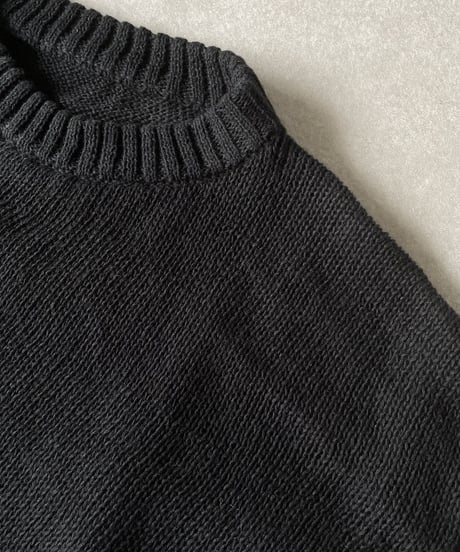 summer knit (black)