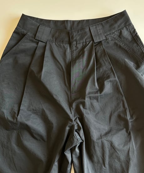 cotton nylon wide pants