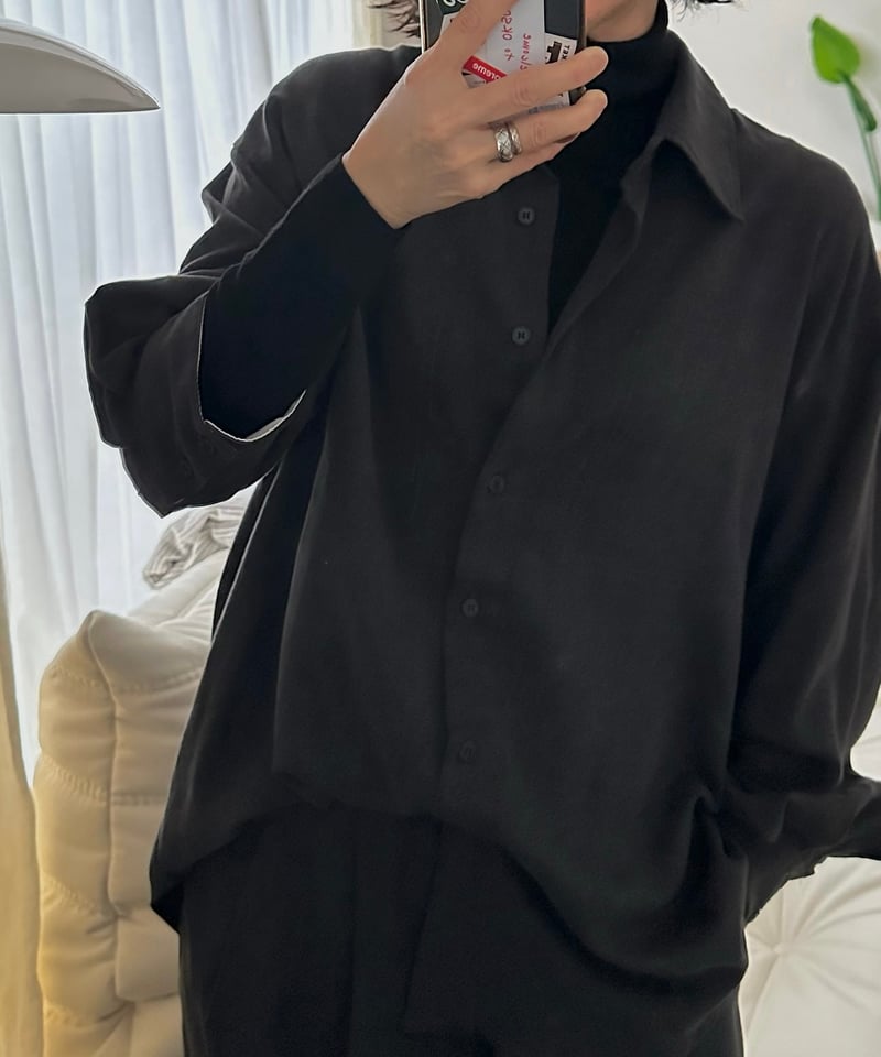 shirt&long skirt relax setup | ok.soon