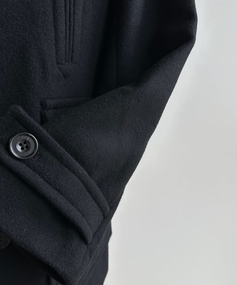 ok soon オクスンピーコート ブラック pea coat | ok.soon