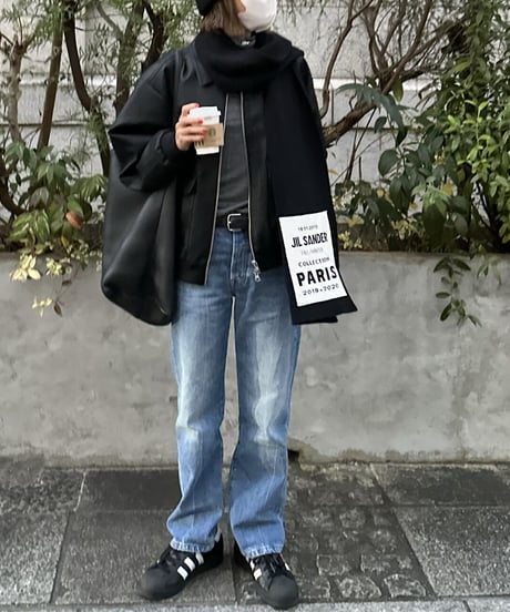 fake leather blouson