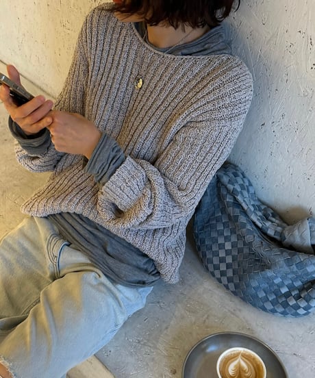 cotton mesh knit