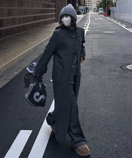 fireman duffle coat(gray)