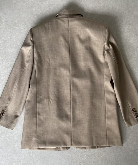 over size set up suit(gray/beige)