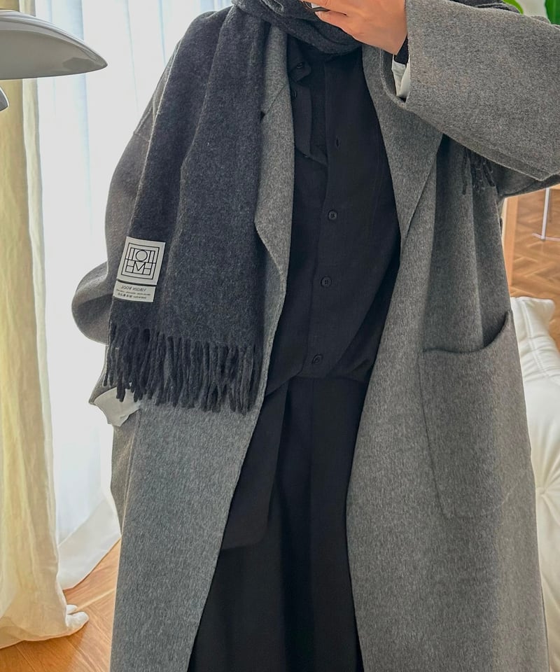 shirt&long skirt relax setup | ok.soon