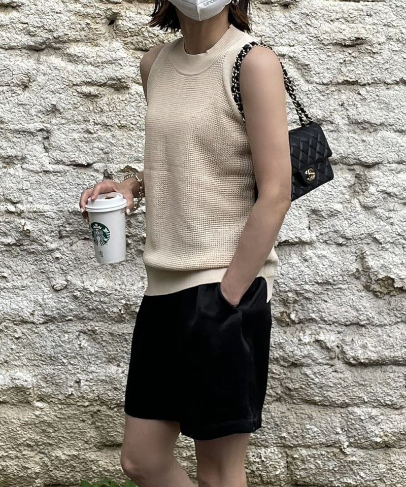 メッシュニットベスト | ok.soon メッシュニットベスト | ok.soon