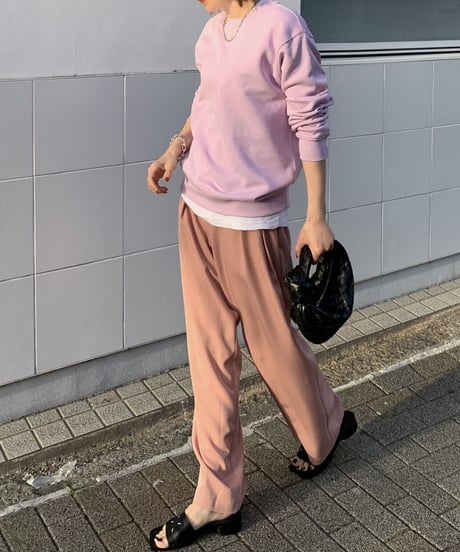 ワイドカラースラックスblue,pink,black