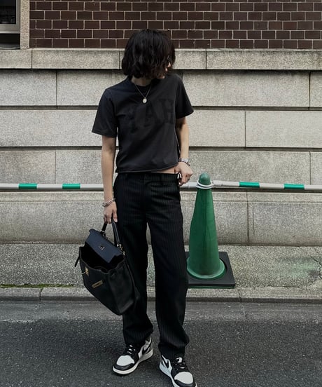 pinstripe slacks