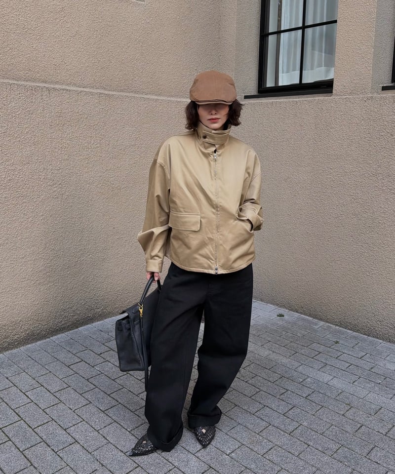 black cotton pants | ok.soon