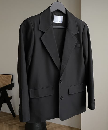 tailored jacket (black)