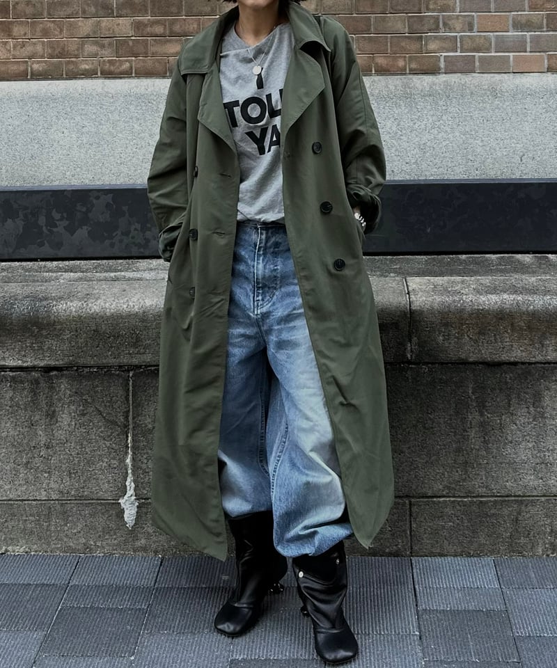 military trench coat | ok.soon military trench coat | ok.soon