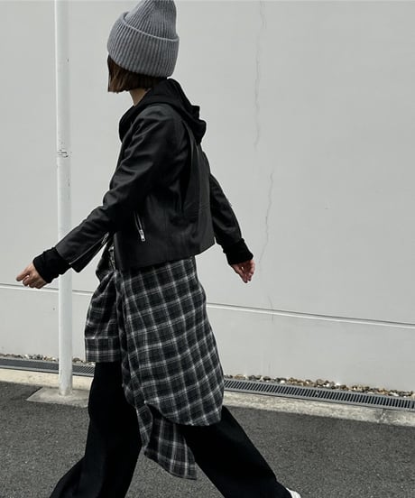 flannel check shirt