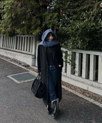 gentleman wool coat(black)