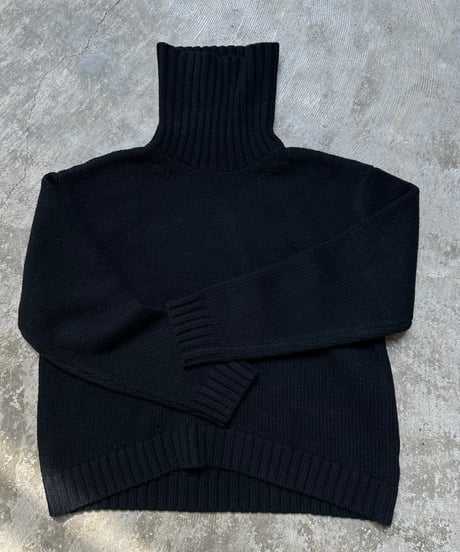 pullover turtle knit
