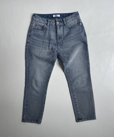 cotton slim pants denim