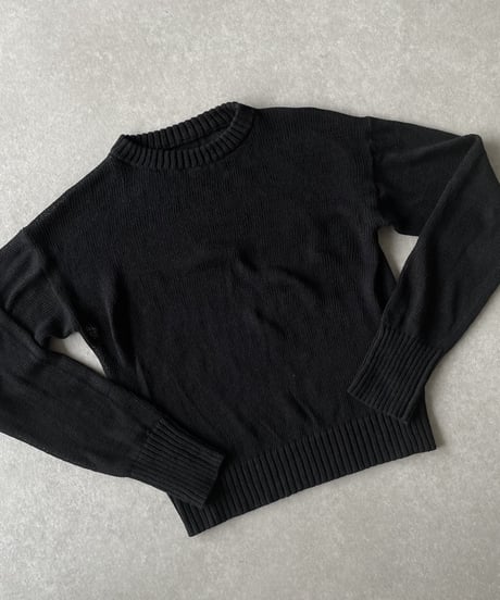 summer knit (black)