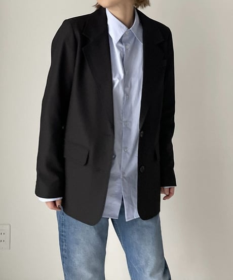 tailored jacket (black)
